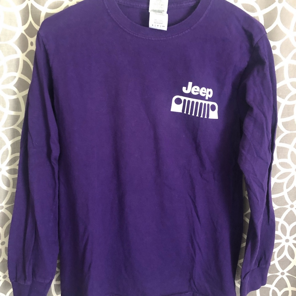 Women’s purple Jeep long sleeve